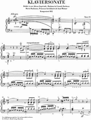 Weihnachts-Sonate op. 137