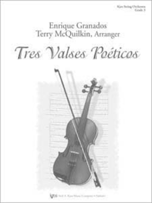 Tres Valses Poeticos - Score