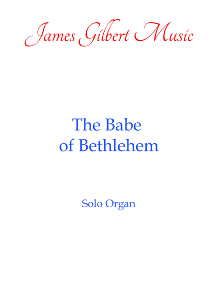 The Babe Of Bethlehem