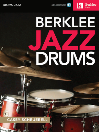 Book cover for Berklee Jazz Drums