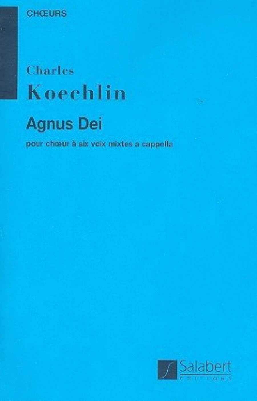 Agnus Dei pour 6 Voix Mixtes A Cappella scores gallery preview page 1
