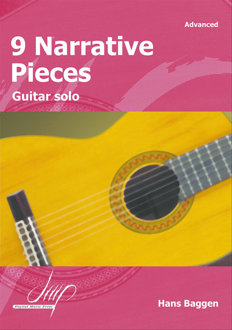 9 NarratIVe Pieces Classical Guitar scores gallery preview page 1