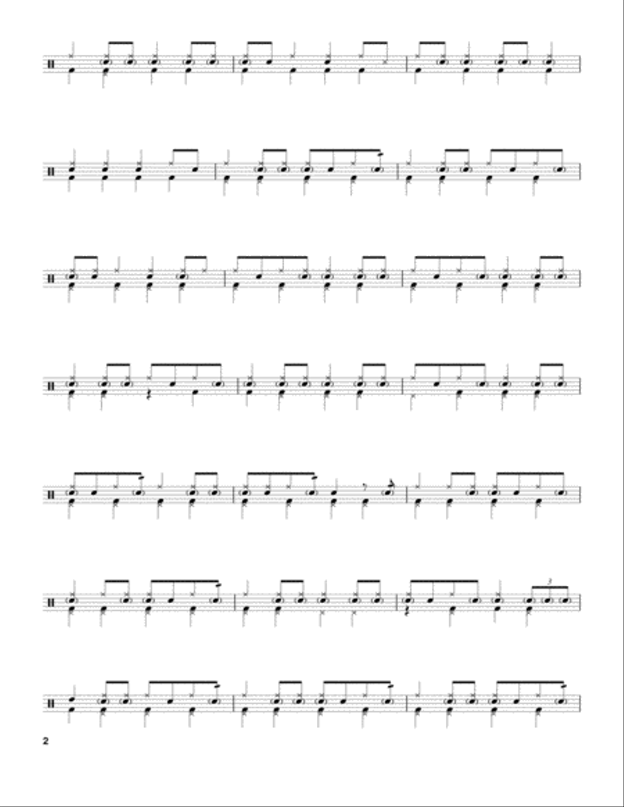 Love For Sale Drum Set scores gallery preview page 2