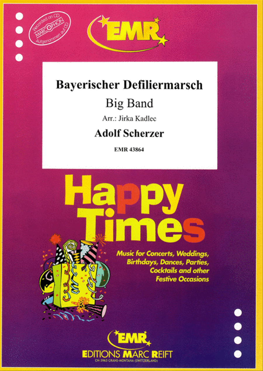 Bayerischer Defiliermarsch Big Band scores gallery preview page 1