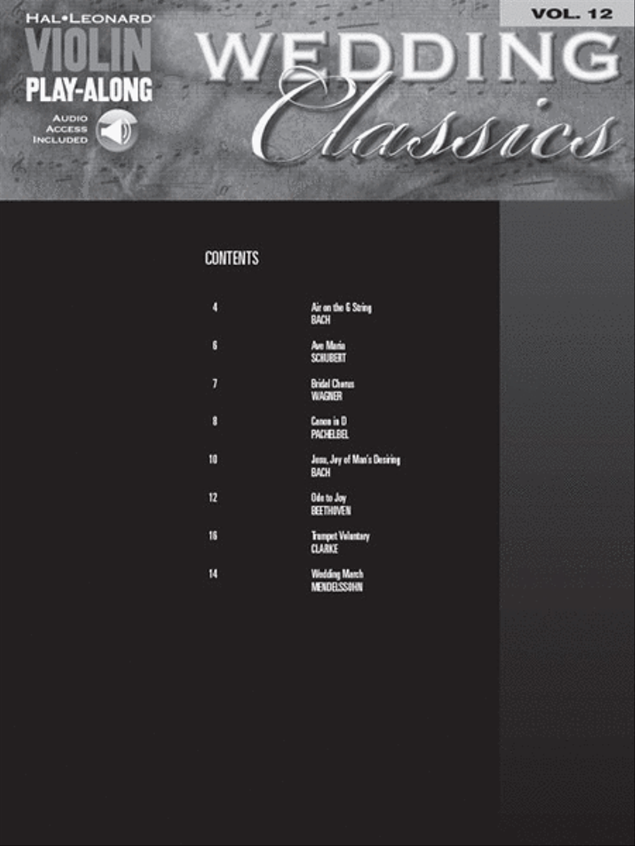 Wedding Classics Violin scores gallery preview page 2