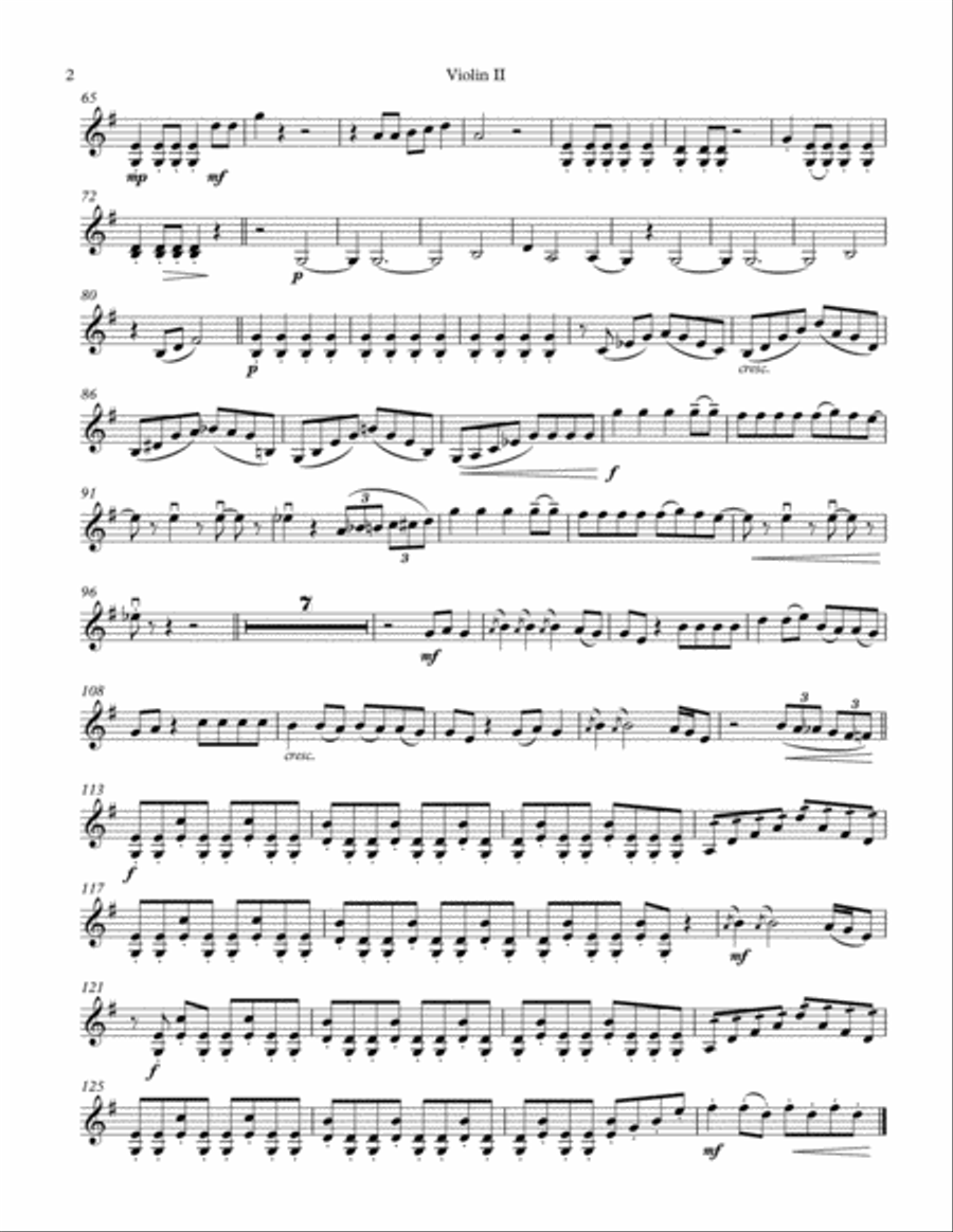 High Hopes String Quartet scores gallery preview page 5