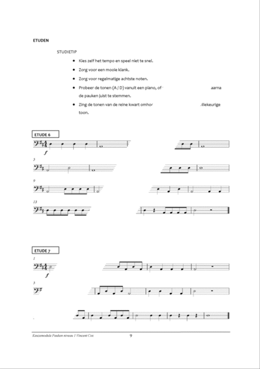 Percussion Modular: Pauken 1 Percussion scores gallery preview page 11