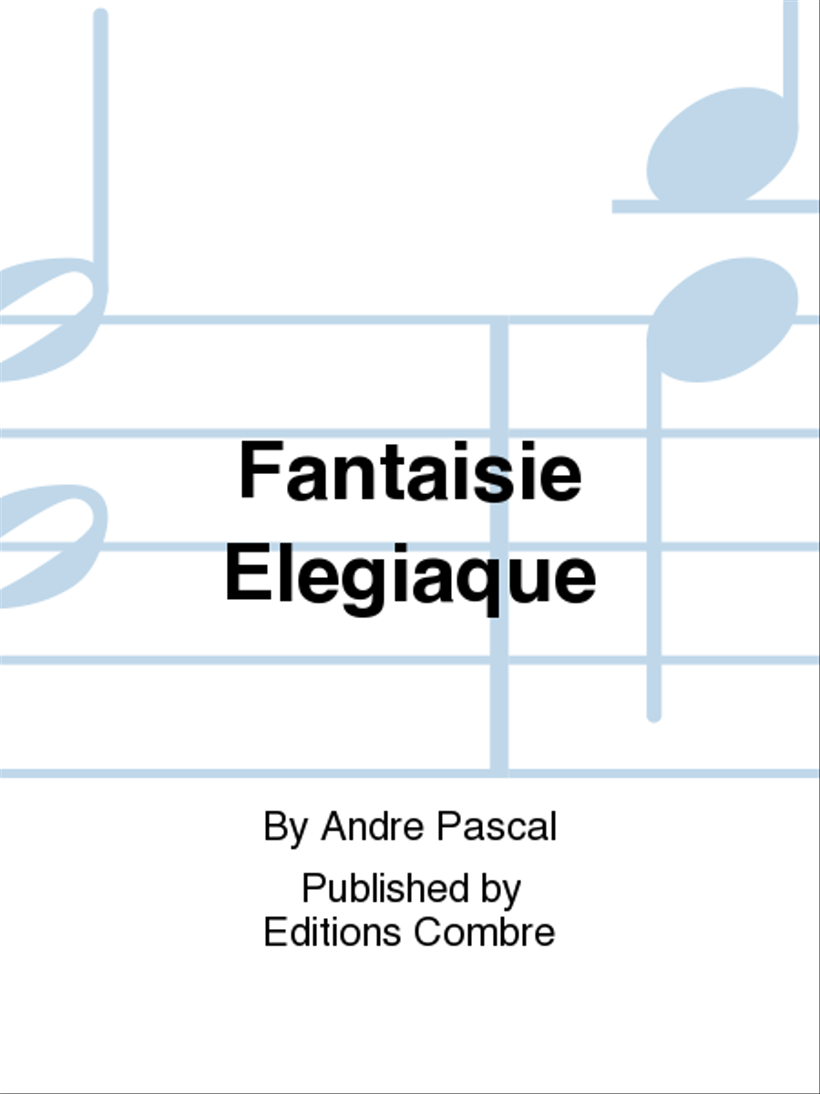 Fantaisie Elegiaque Fantaisie Elegiaque Horn scores gallery preview page 1