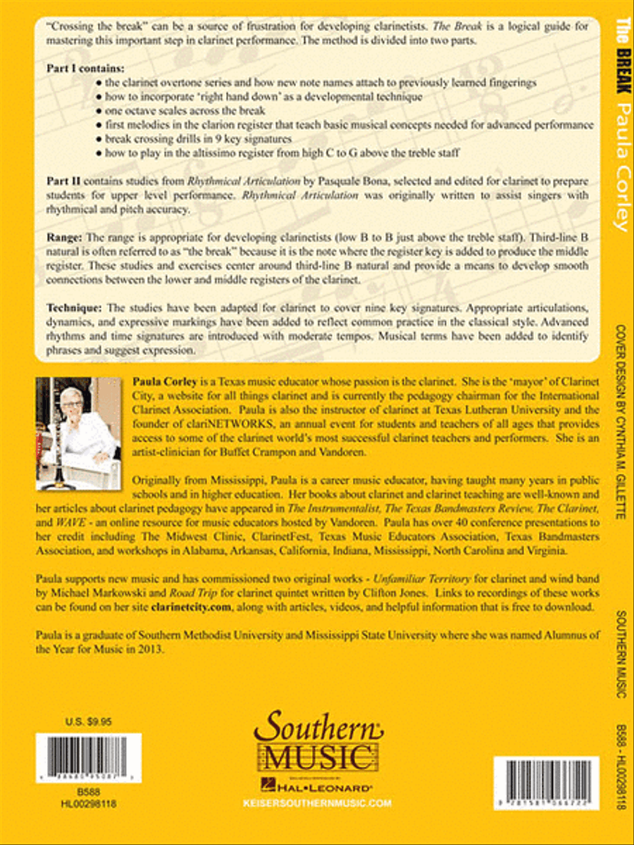 The Break Clarinet Solo scores gallery preview page 5