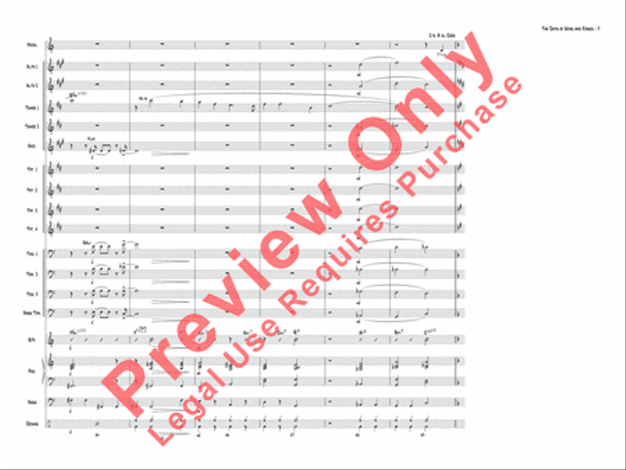 The Days of Wine and Roses Jazz Ensemble scores gallery preview page 30