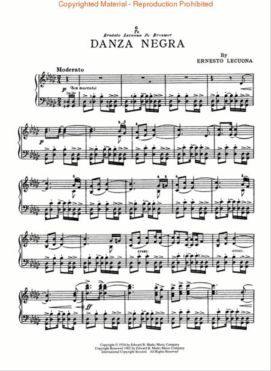 Danzas Afro-Cubanas Danzas Afro-Cubanas Piano Solo scores gallery preview page 3