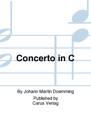 Book cover for Concerto in C major