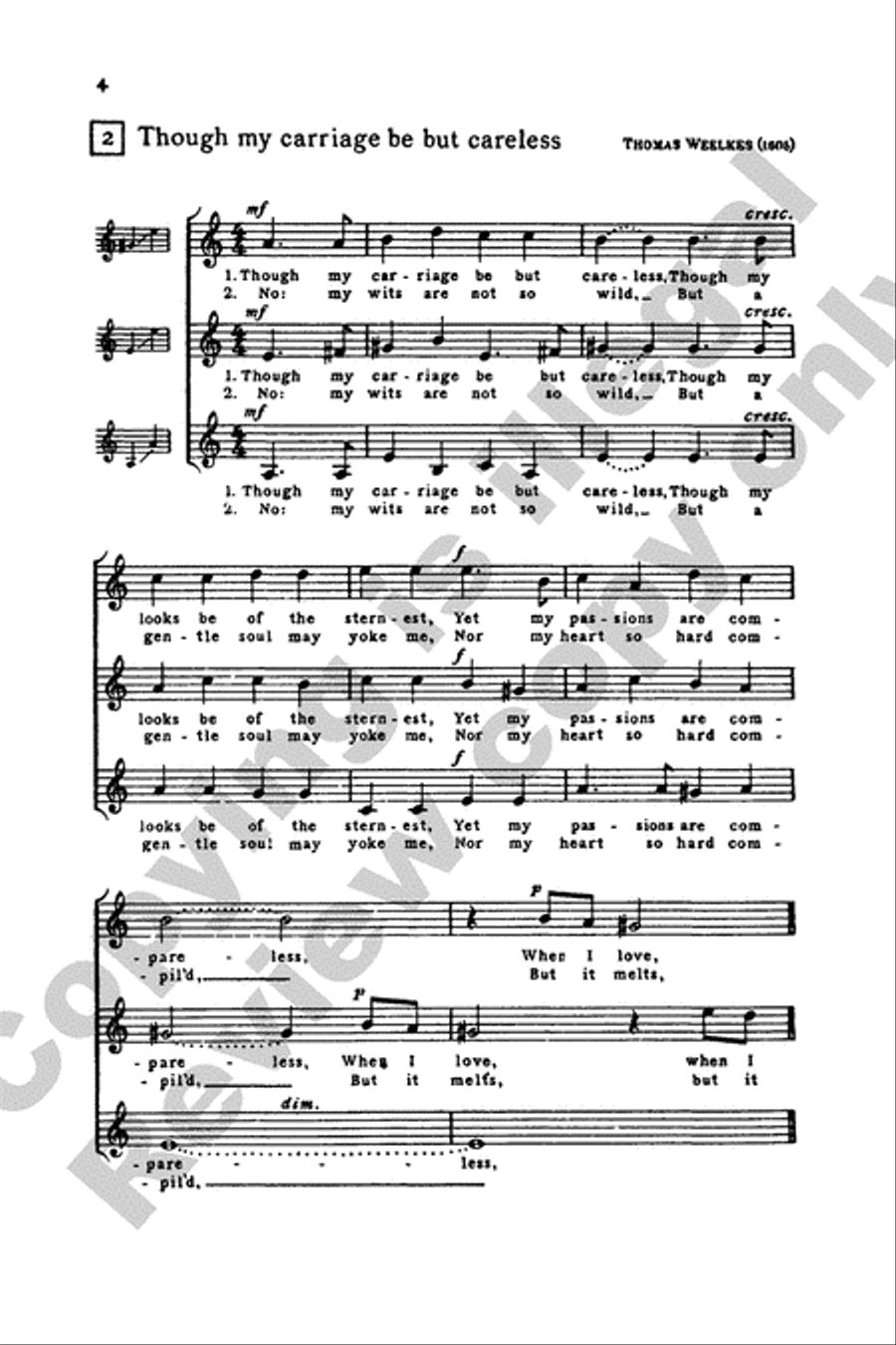 Invitation to Madrigals, Book 3 SSA scores gallery preview page 27