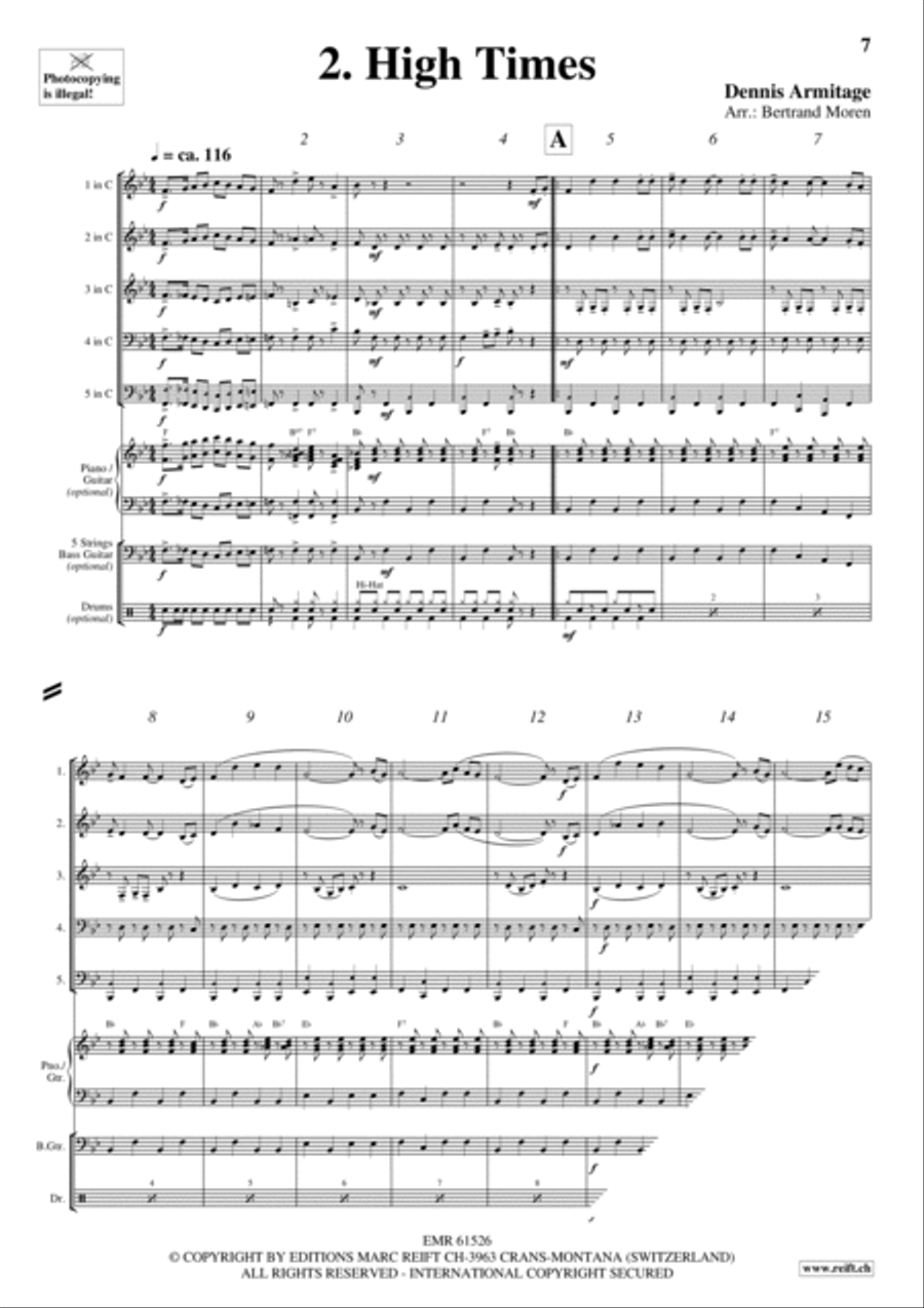 Beer Party Woodwind Quintet scores gallery preview page 4