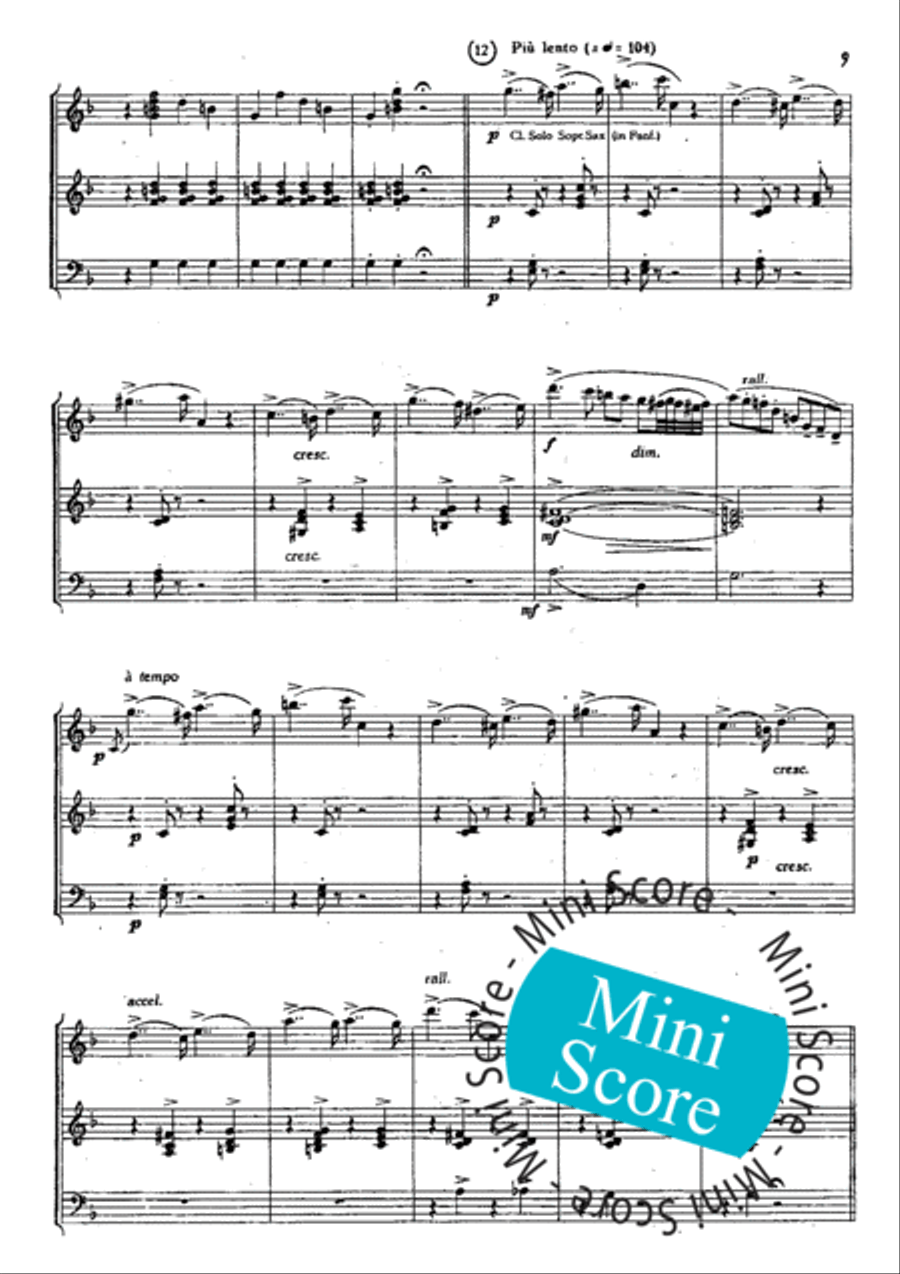 Zampa Concert Band scores gallery preview page 14