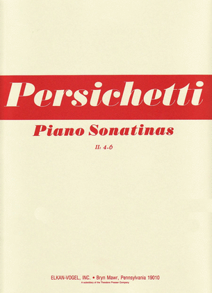 Book cover for Piano Sonatinas
