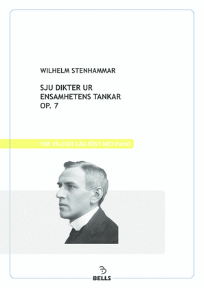 Book cover for Sju dikter ur Ensamhetens tankar, Op. 7