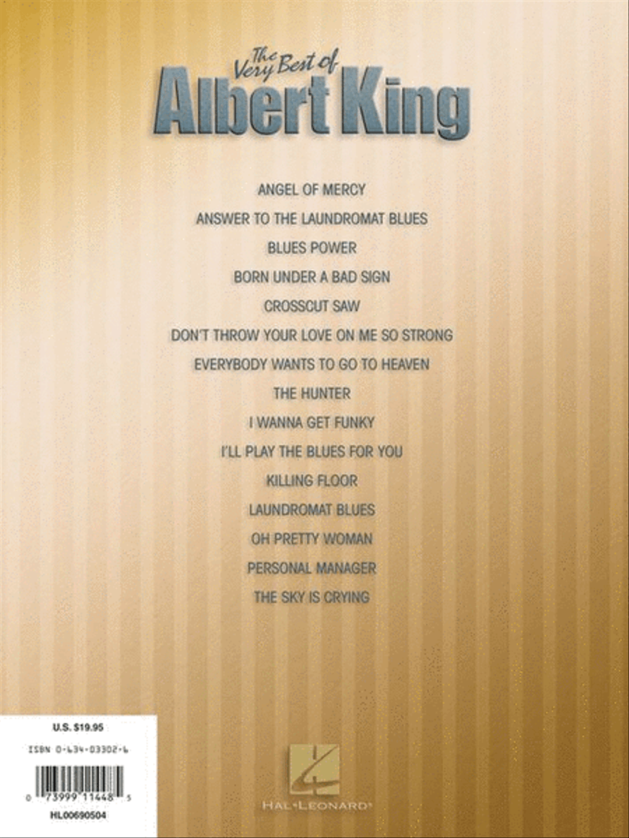 The Very Best of Albert King Electric Guitar scores gallery preview page 9