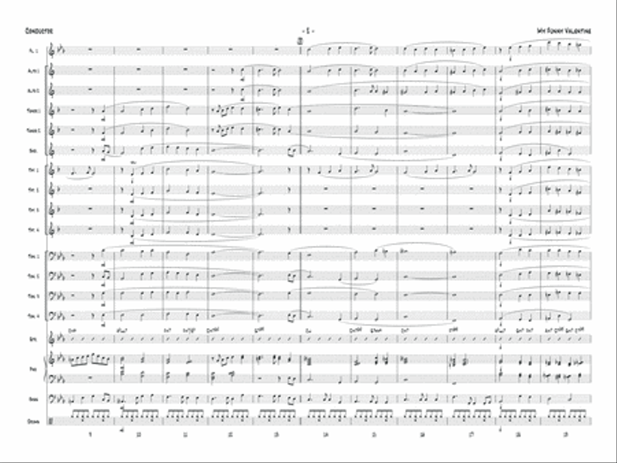 My Funny Valentine: Score Jazz Ensemble scores gallery preview page 4