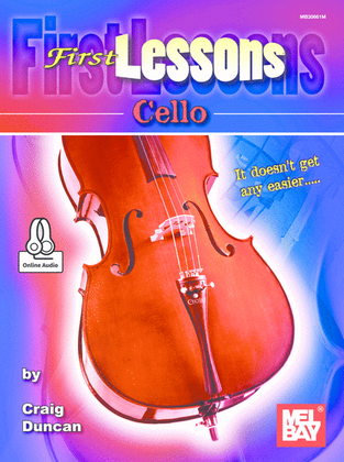 Book cover for First Lessons Cello