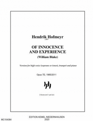 Book cover for Of innocence and experience