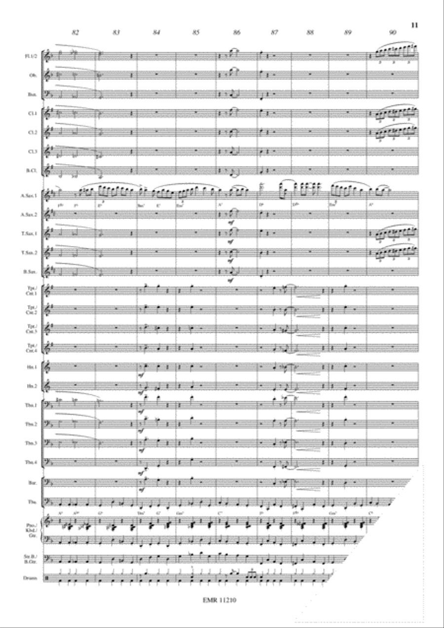 Horny Concert Band scores gallery preview page 12