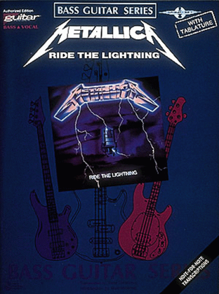 Book cover for Metallica – Ride the Lightning*