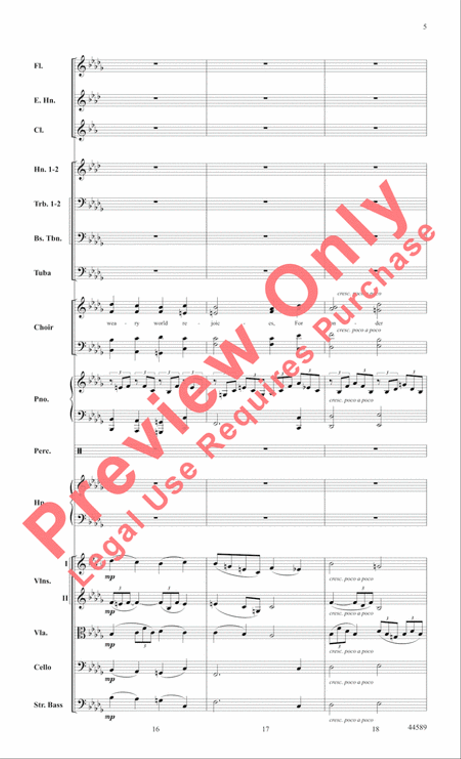 Song of Bethlehem Song of Bethlehem Choir scores gallery preview page 6
