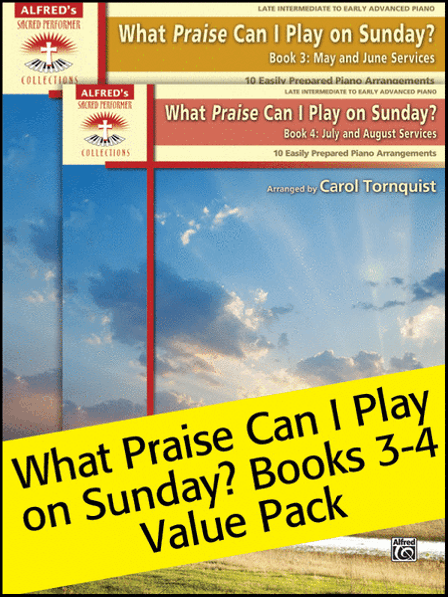 What Praise Can I Play on Sunday?, Books 3-4 Value Pack Small Ensemble scores gallery preview page 1