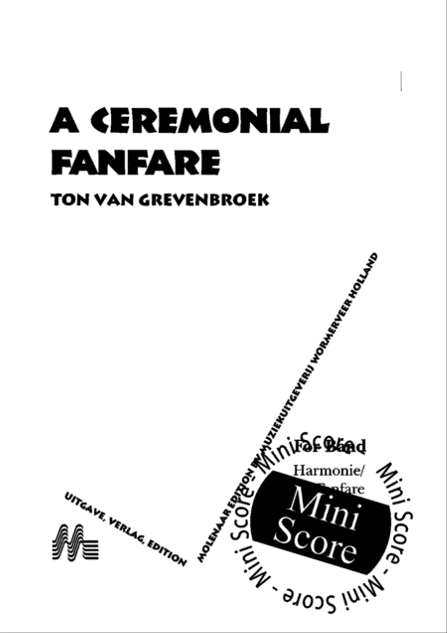 A Ceremonial Fanfare A Ceremonial Fanfare Fanfare Band scores gallery preview page 3