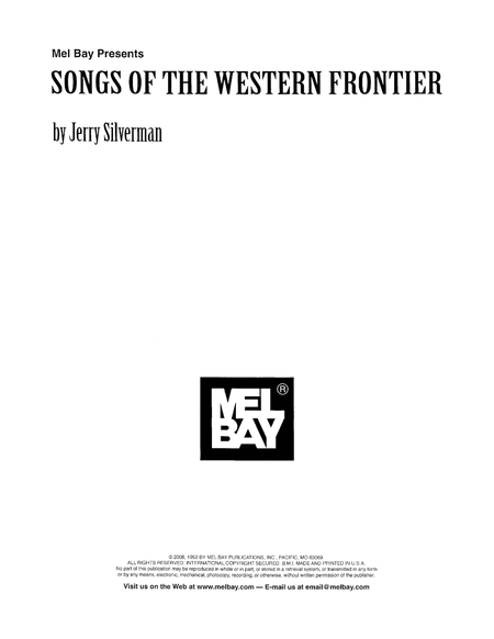 Songs of the Western Frontier