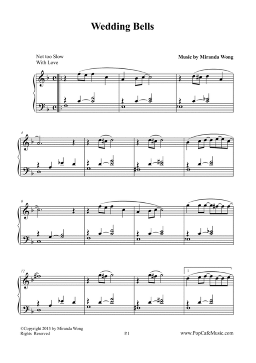 Wedding Bells - Romantic Piano Music image number null