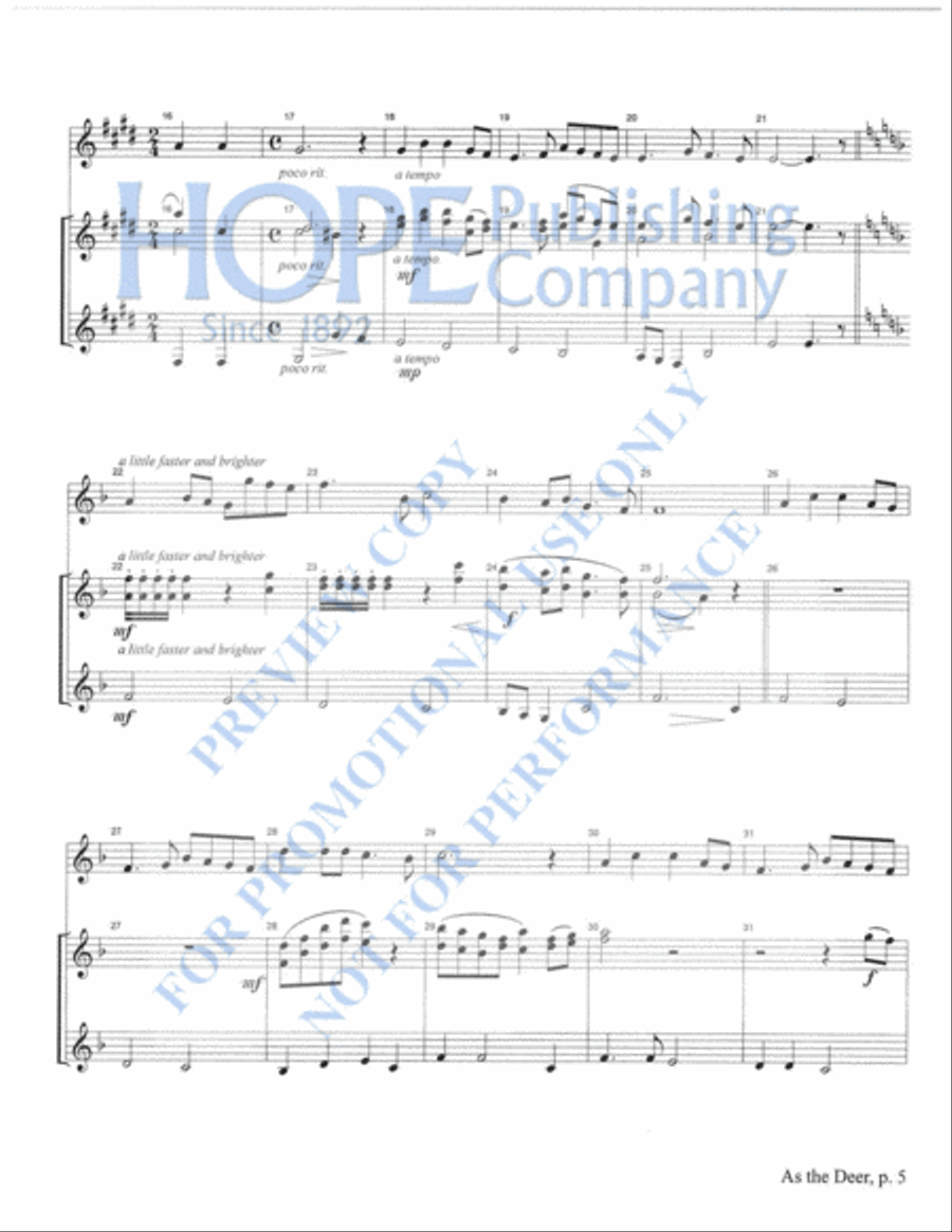 Praise Him with Instruments Orchestra scores gallery preview page 8