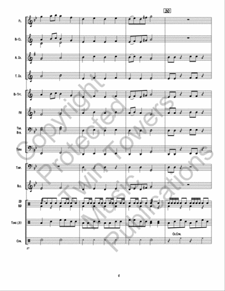 Its Alive! Concert Band scores gallery preview page 9