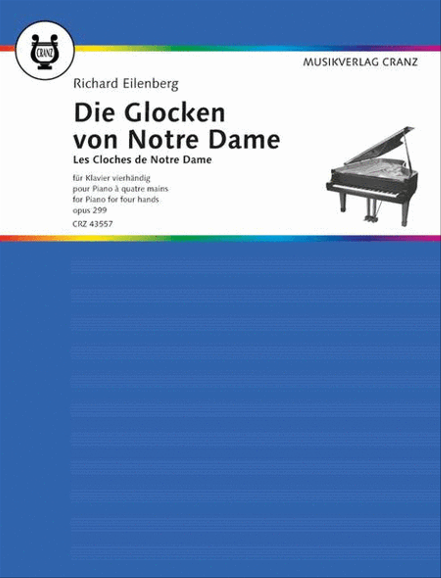 Eilenberg R Glocken V Notre Dame Op299(pod Piano Duet scores gallery preview page 1