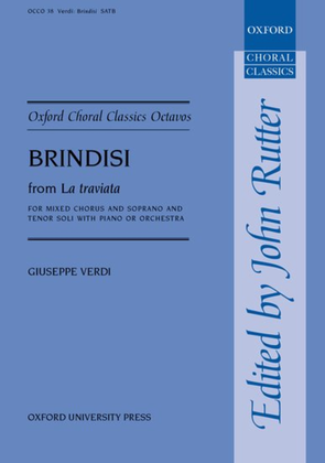 Book cover for Brindisi from La traviata