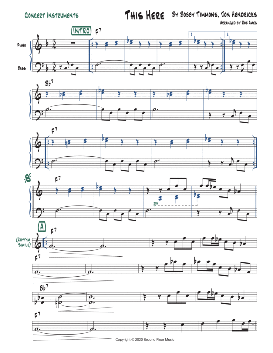 This Here Voice scores gallery preview page 1