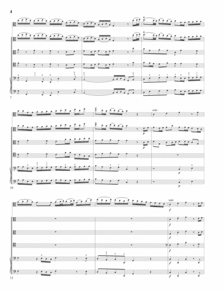 Concerto for Viola in C Major FULL SCORE image number null