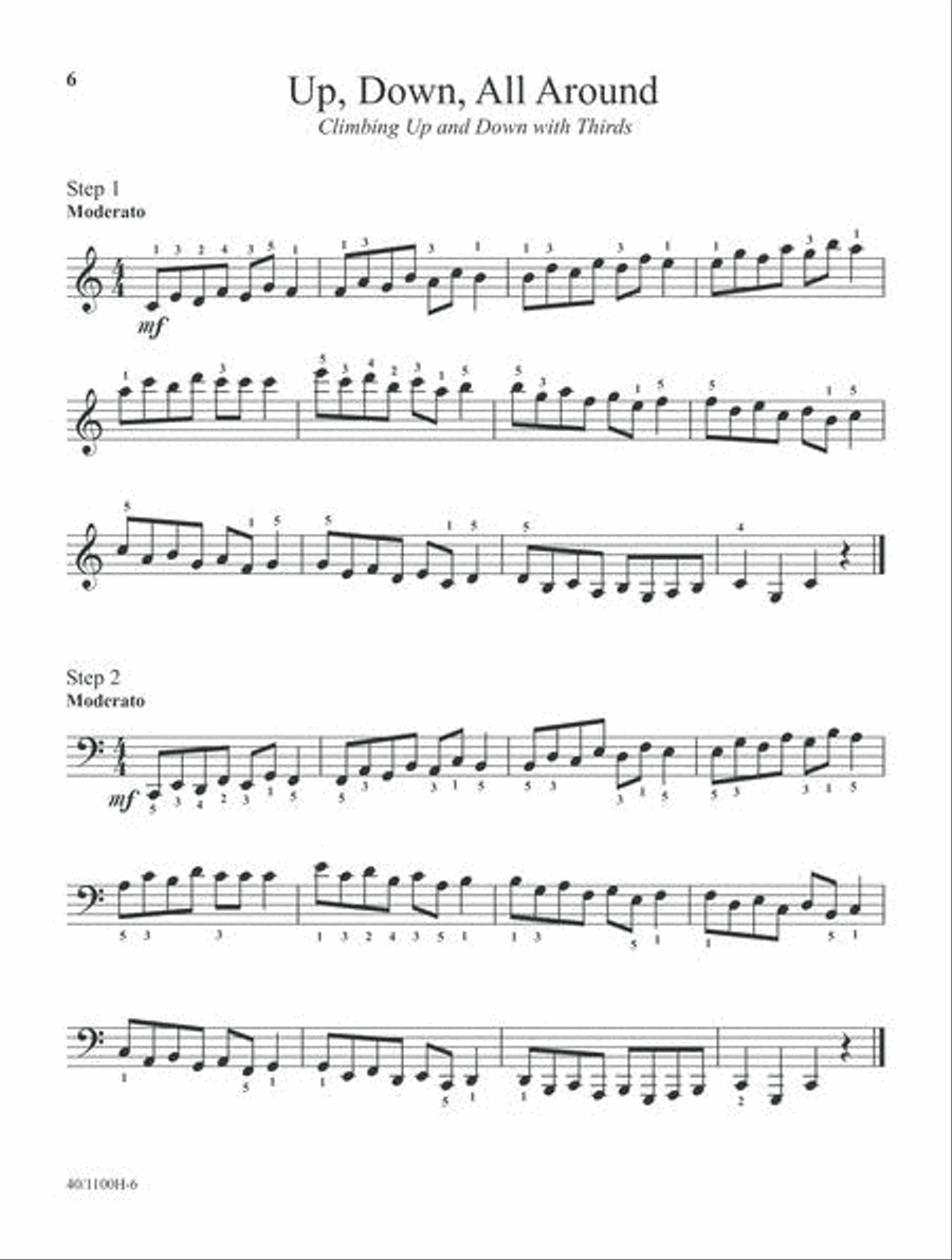 Technique Tune-Ups - Book 5 Piano Method scores gallery preview page 6