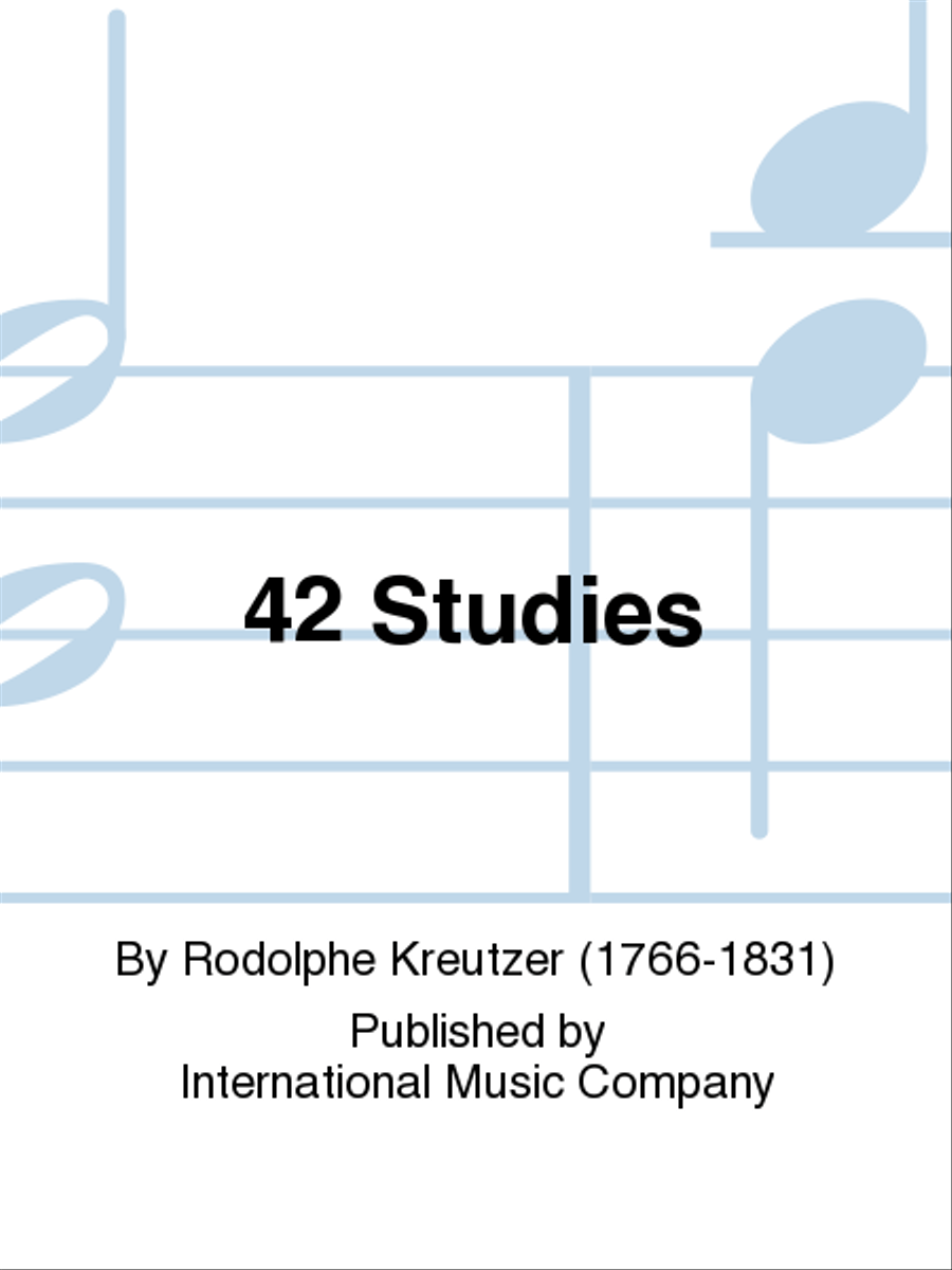 42 Studies Viola Solo scores gallery preview page 1