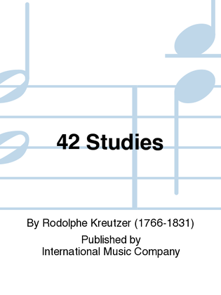 Book cover for 42 Studies