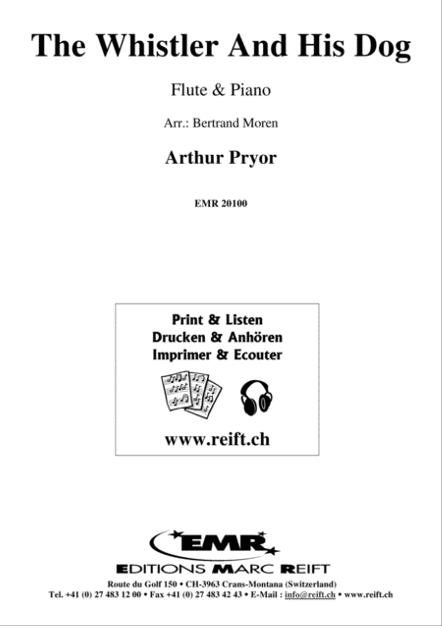 The Whistler And His Dog The Whistler And His Dog Flute Solo scores gallery preview page 2