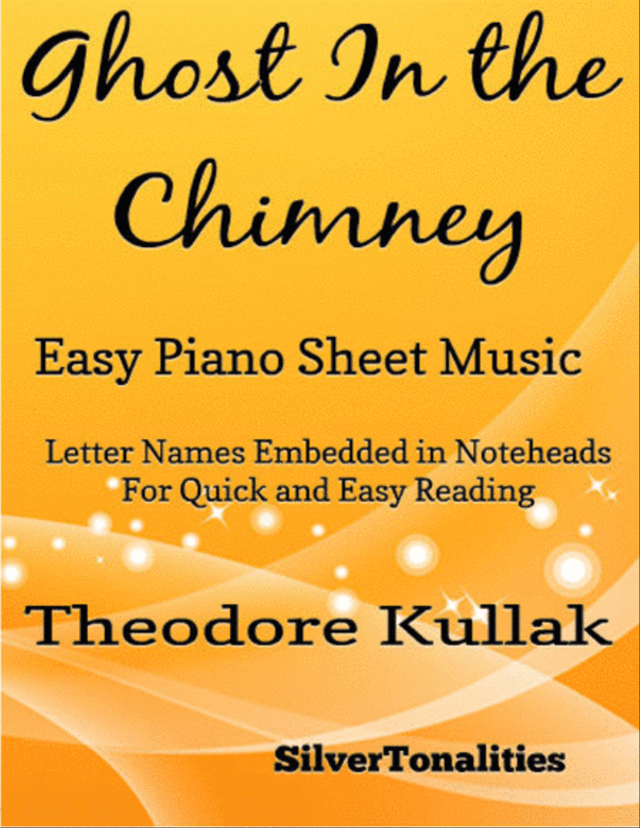 The Ghost In the Chimney Easy Piano Sheet Music Piano Method scores gallery preview page 1