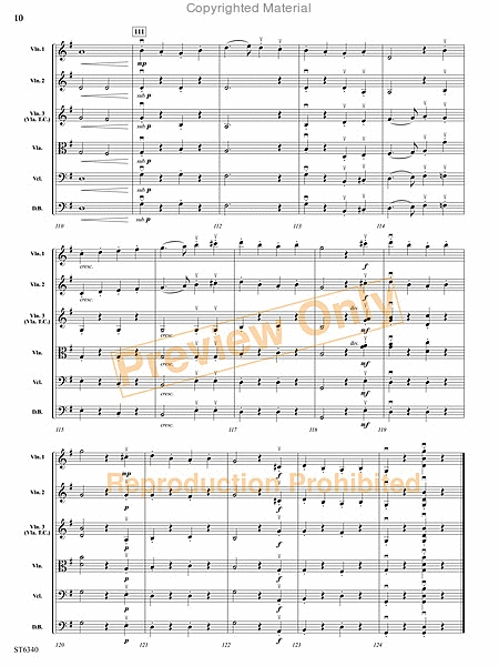 Allegretto from Symphony No 3 image number null