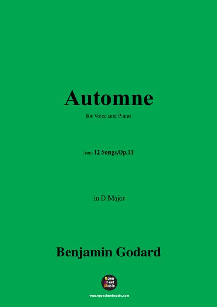 B. Godard-Automne,in D Major
