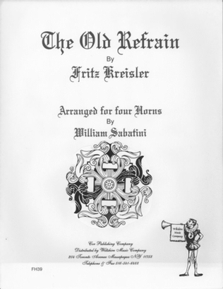 Book cover for The Old Refrain (Sabatini)