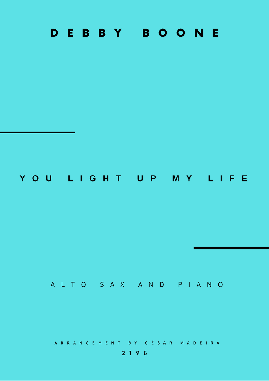 You Light Up My Life Alto Saxophone scores gallery preview page 1