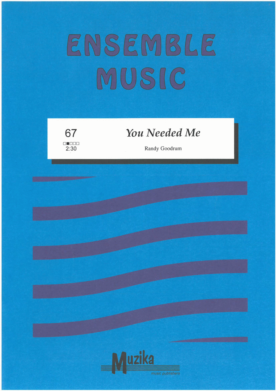 You Needed Me Set of Parts scores gallery preview page 1