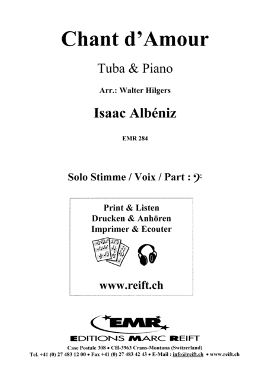 Chant d'Amour Tuba scores gallery preview page 2