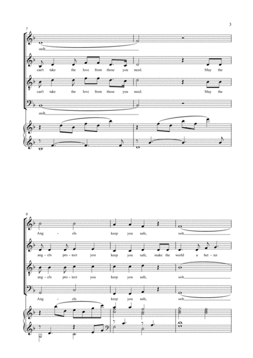 Across the Borders - SATB and piano for choir image number null